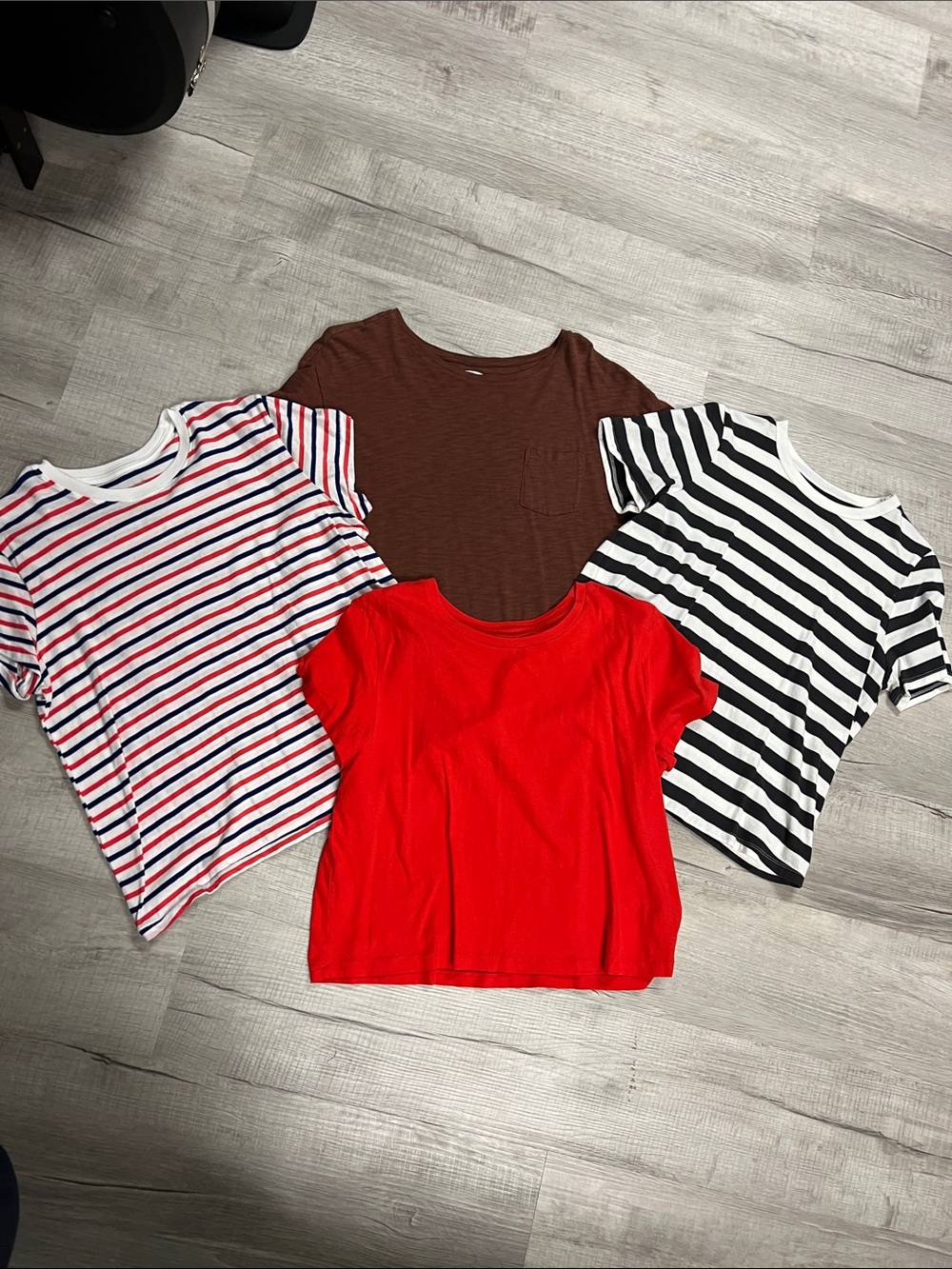 Universal Thread and Old Navy Short-Sleeve Tee with Stripe Assortment